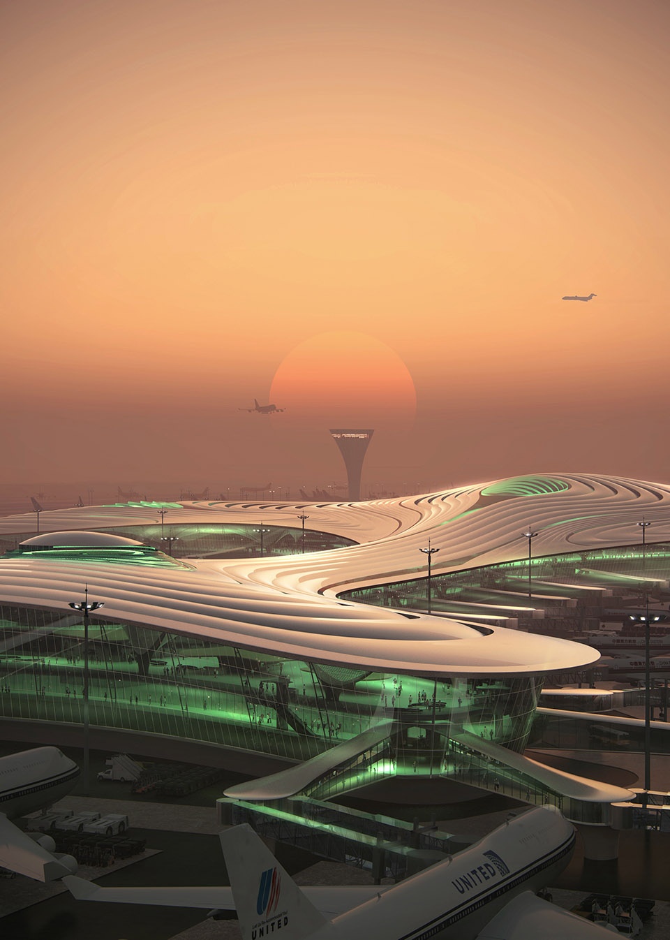 MAD Harbin Airport T3
