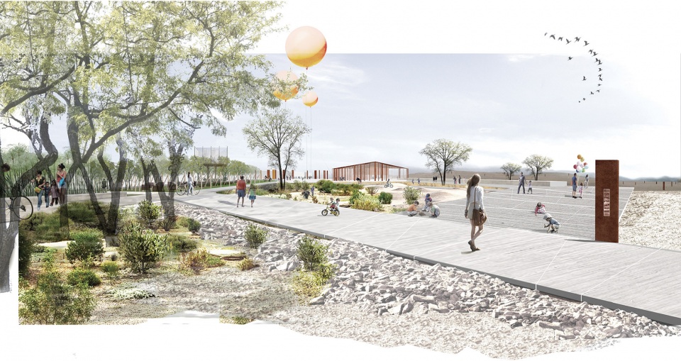 on the shores of the myth by kh studio ydea colectivo apu colectivo