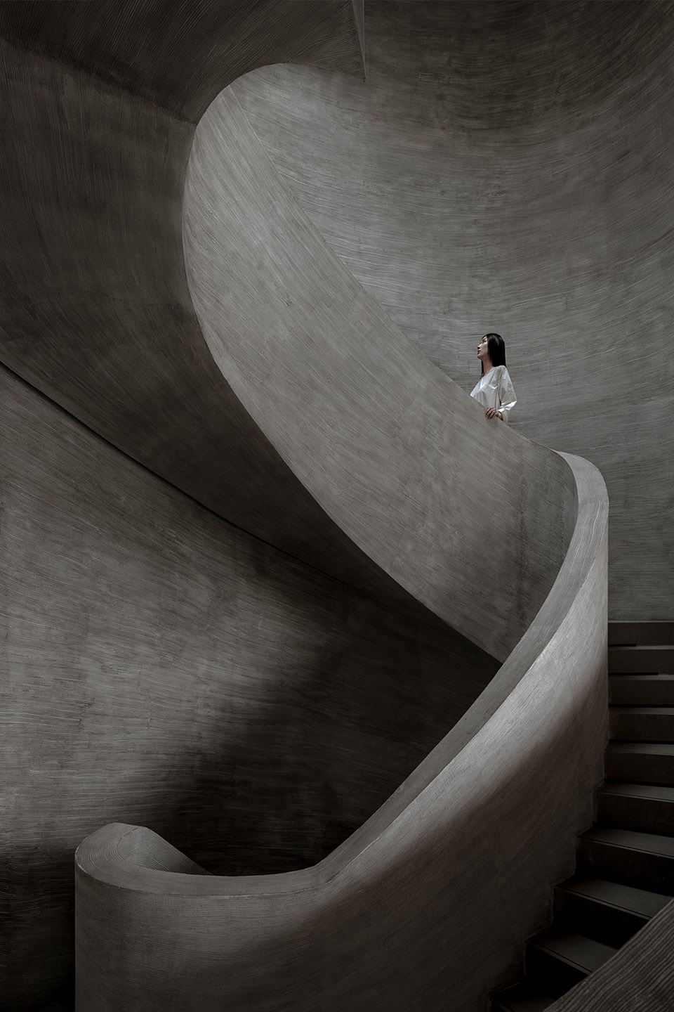courtyard of suzhou stream villa change studio
