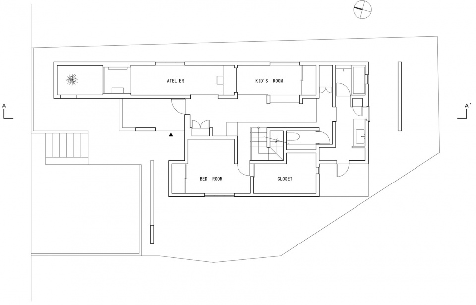 scape house Kouichi Kirnura Architects