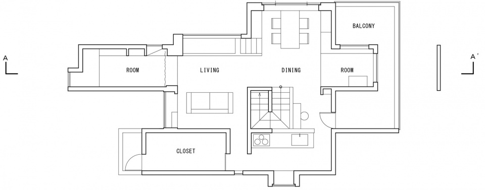 scape house Kouichi Kirnura Architects