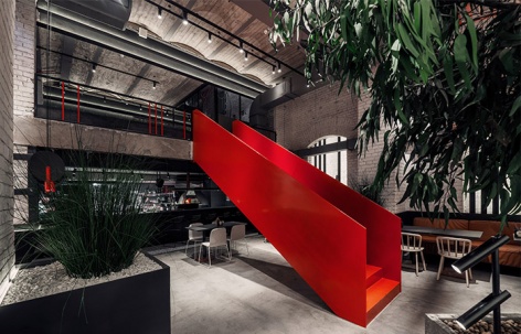 Pizza 22披萨店，莫斯科 / Architecture bureau DA