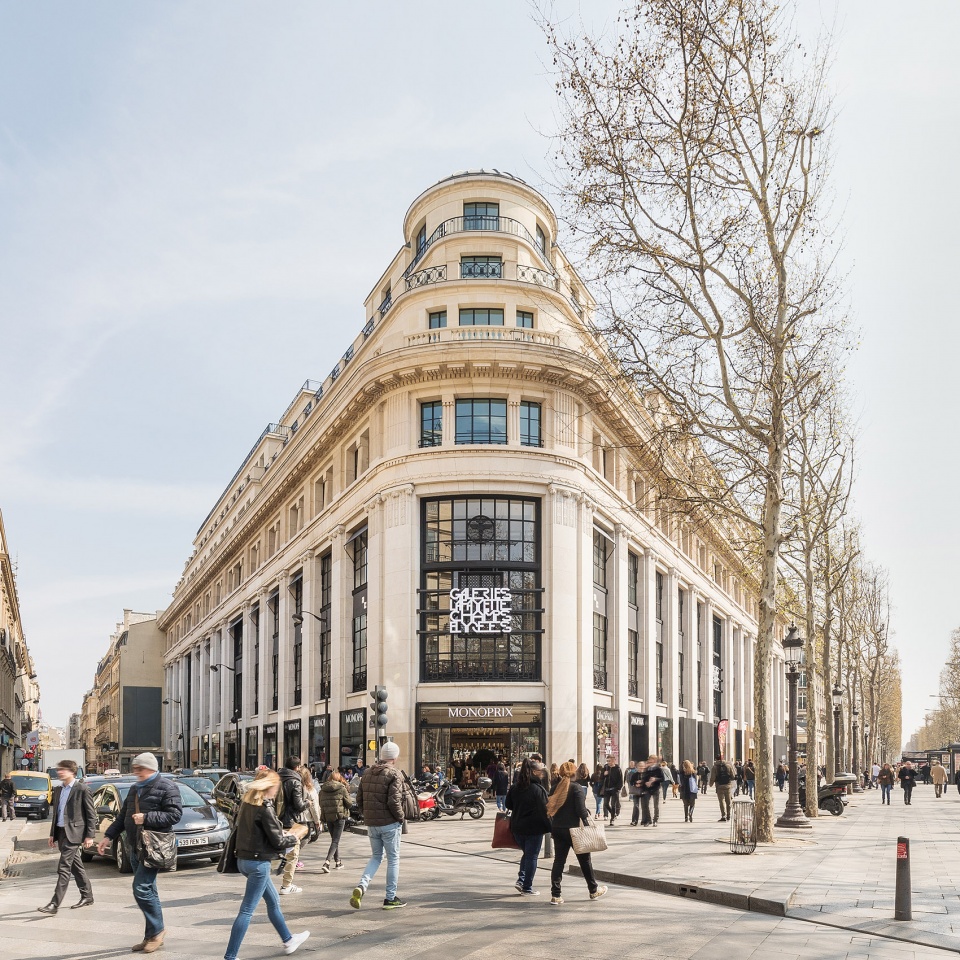 Galeries Lafayette Flagship on Champs Élysées by BIG