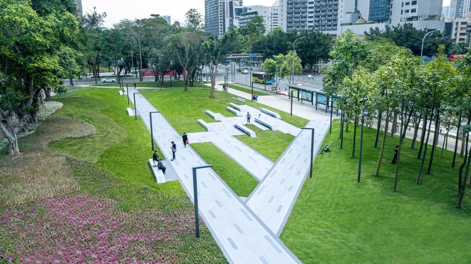 luohu san heng si zong streetscape upgrading china by sed landscape architect