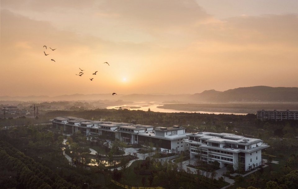 shede visitors center china by atelier fcjz