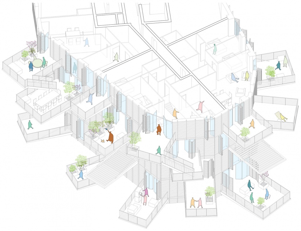 the white tree by sou fujimoto architects nicolas laisne dimitri roussel oxo architects coste grange