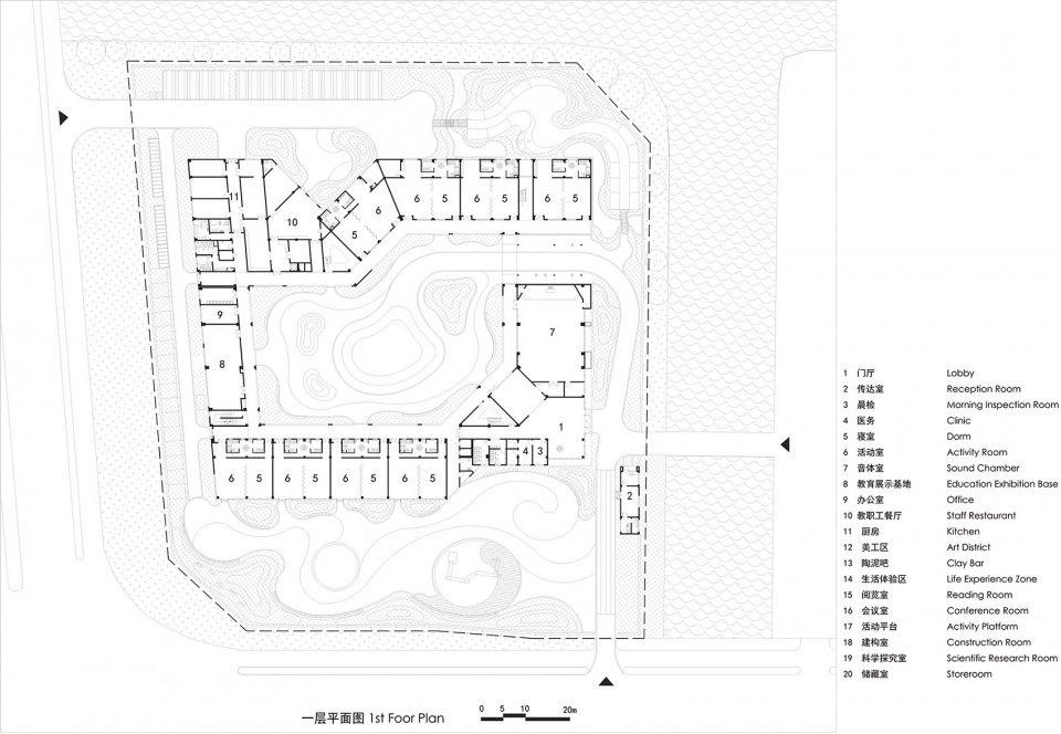 nanxun town center kindergarten new site extension project china by the architectural design research institute of zhejiang university
