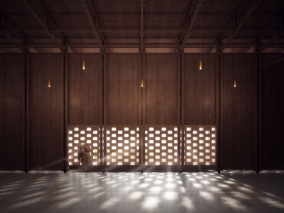 peace pavilion winning proposal by changze cai