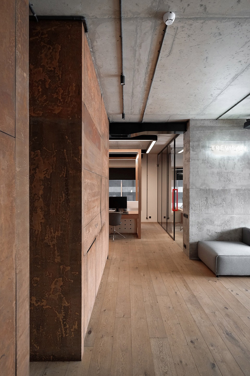trevisan office by architecture bureau da