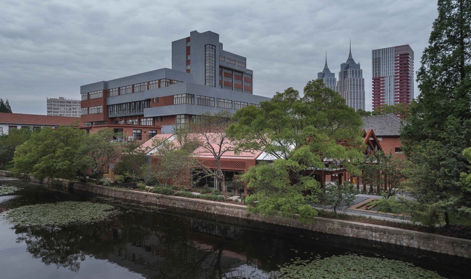between memory and hope liva riverside book bar reconstruction of east china normal university ecnu china by lacime architects