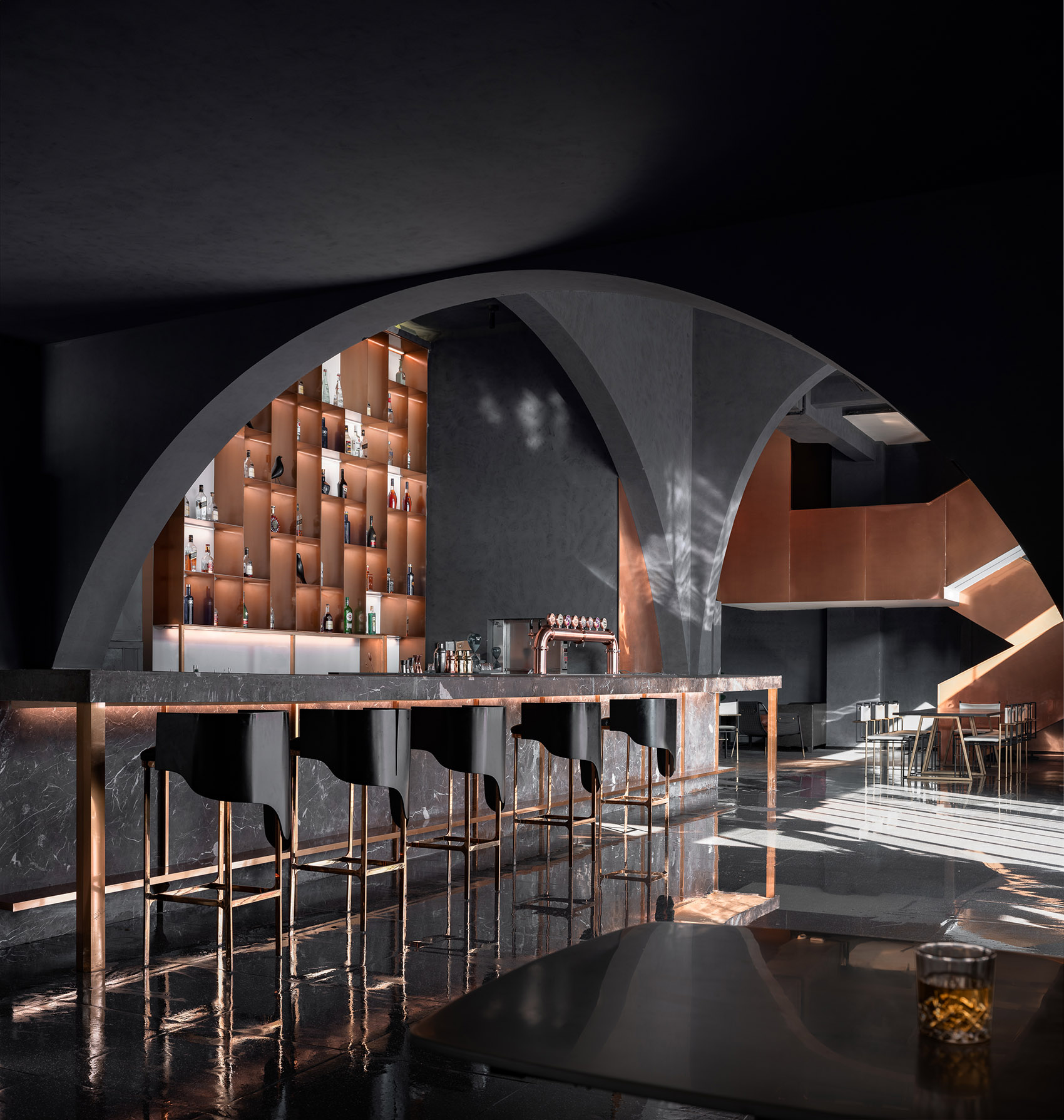 Mint Garden Bar, China by Hou Tiantian + Li Cheng + Liu Xiaolu 谷德设计网
