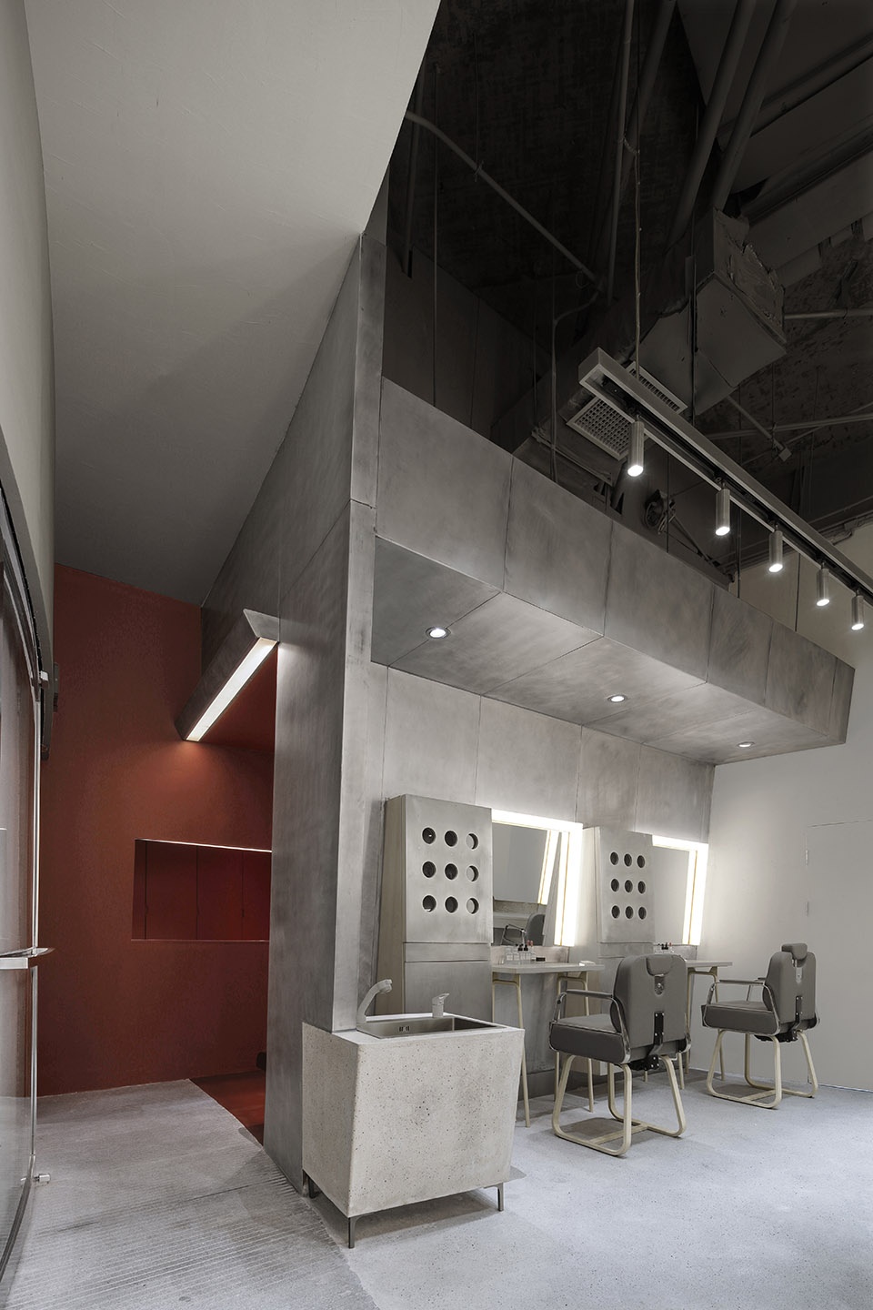 brow lab in beijing china by aml design studio