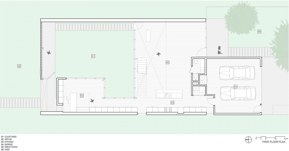 lipton thayer brick house by brooks scarpa studio dwell