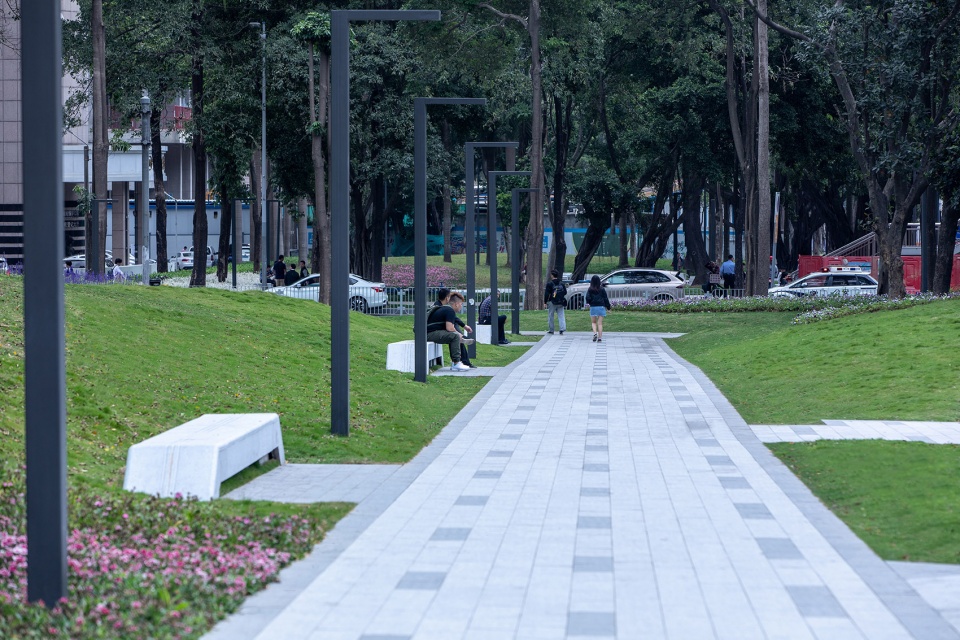 luohu san heng si zong streetscape upgrading china by sed landscape architect