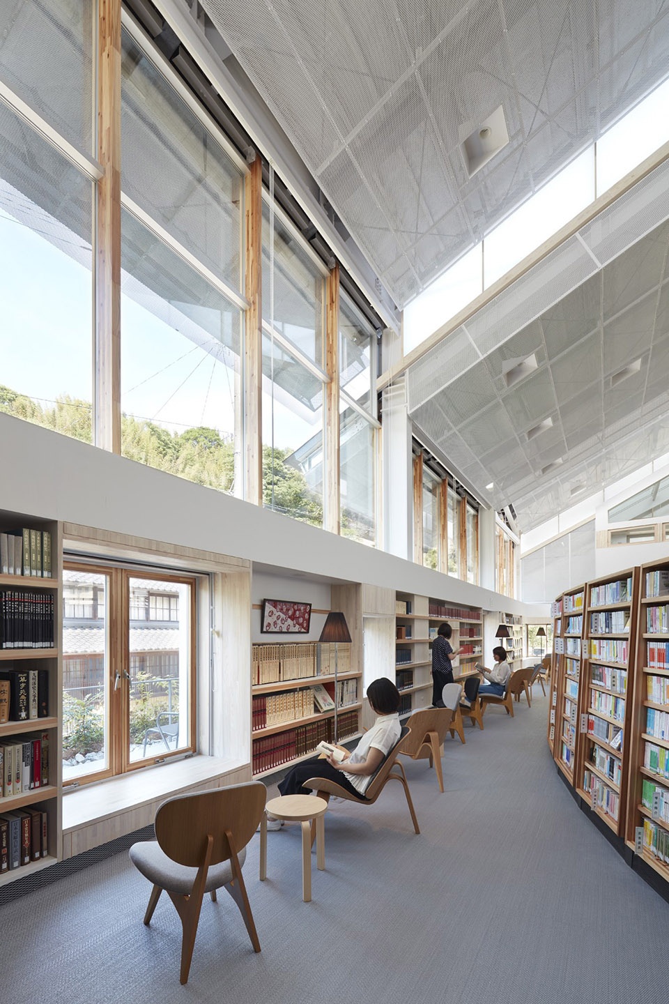 taketa municipal library by takao shiotsuka atelier