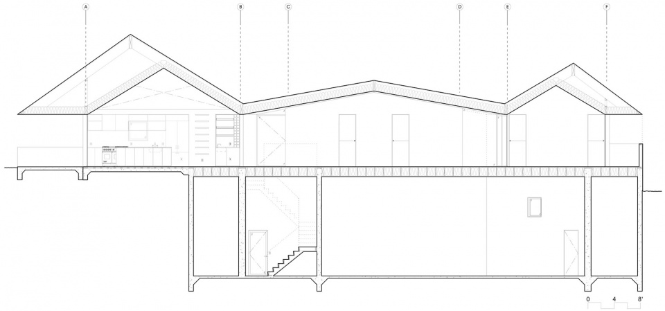 triple barn by mork ulnes architects