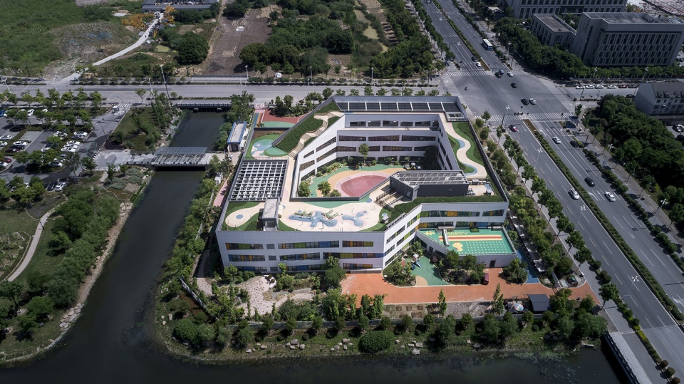 nanxun town center kindergarten new site extension project china by the architectural design research institute of zhejiang university
