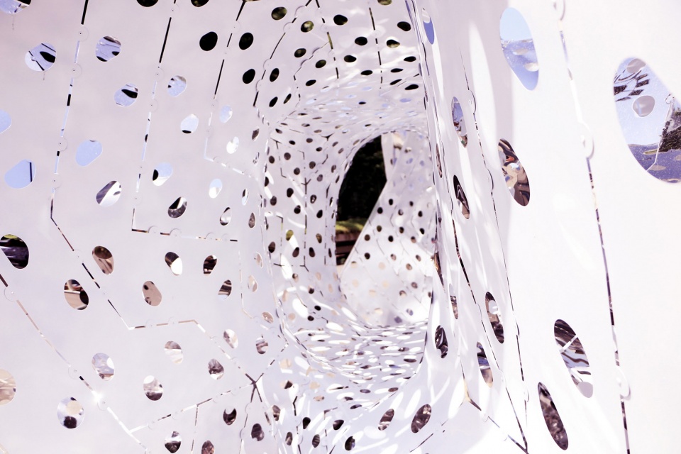 the compound pistil pavilion china by nanjing university of the arts
