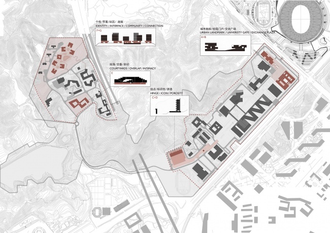 chinese university of hong kongshenzhen phase ii schematic design by node urbanus tao archi union