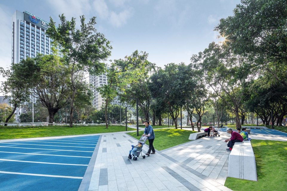 luohu san heng si zong streetscape upgrading china by sed landscape architect