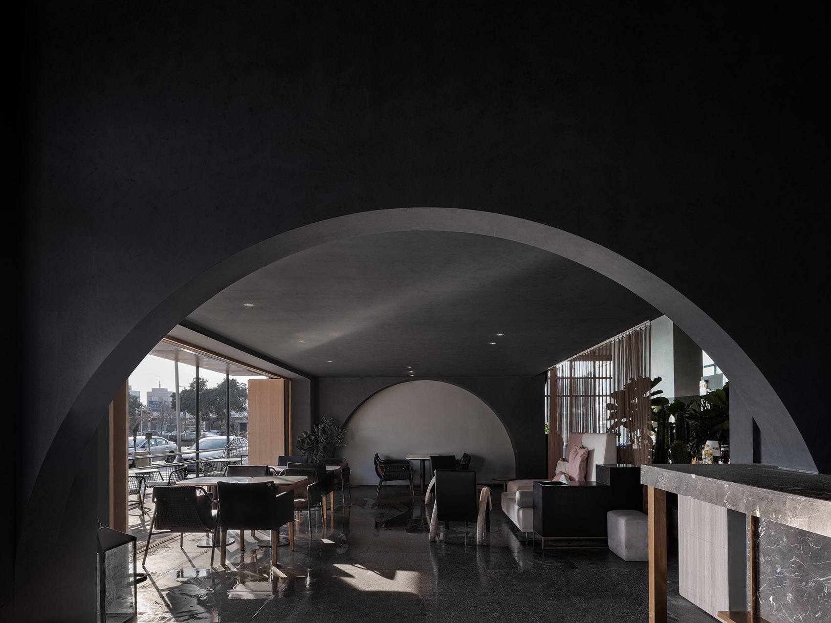 Mint Garden Bar, China by Hou Tiantian + Li Cheng + Liu Xiaolu 谷德设计网