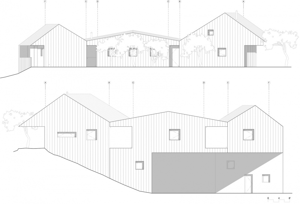 triple barn by mork ulnes architects