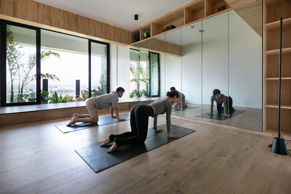 yoga home china by xue jin design