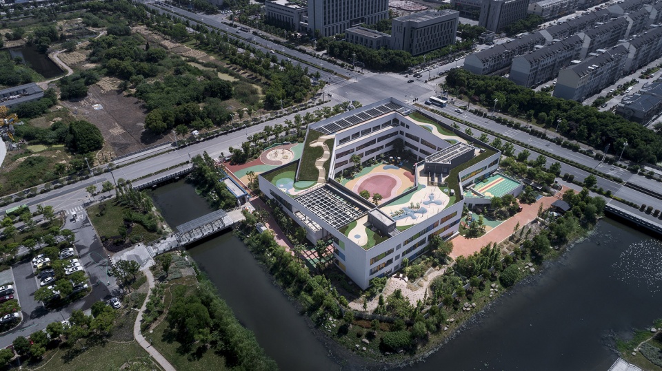 nanxun town center kindergarten new site extension project china by the architectural design research institute of zhejiang university