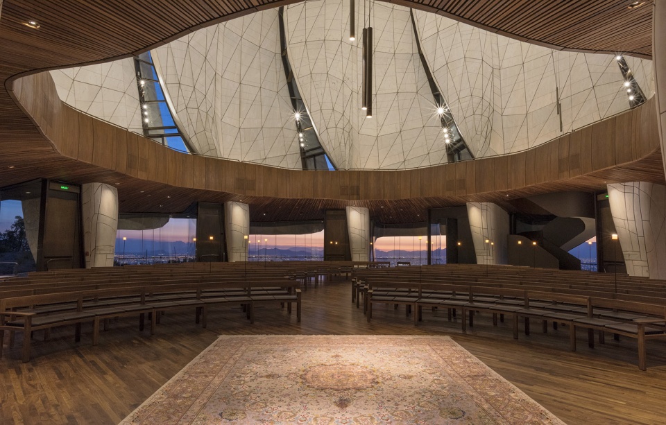 bahai temple of south america by hariri pontarini architects