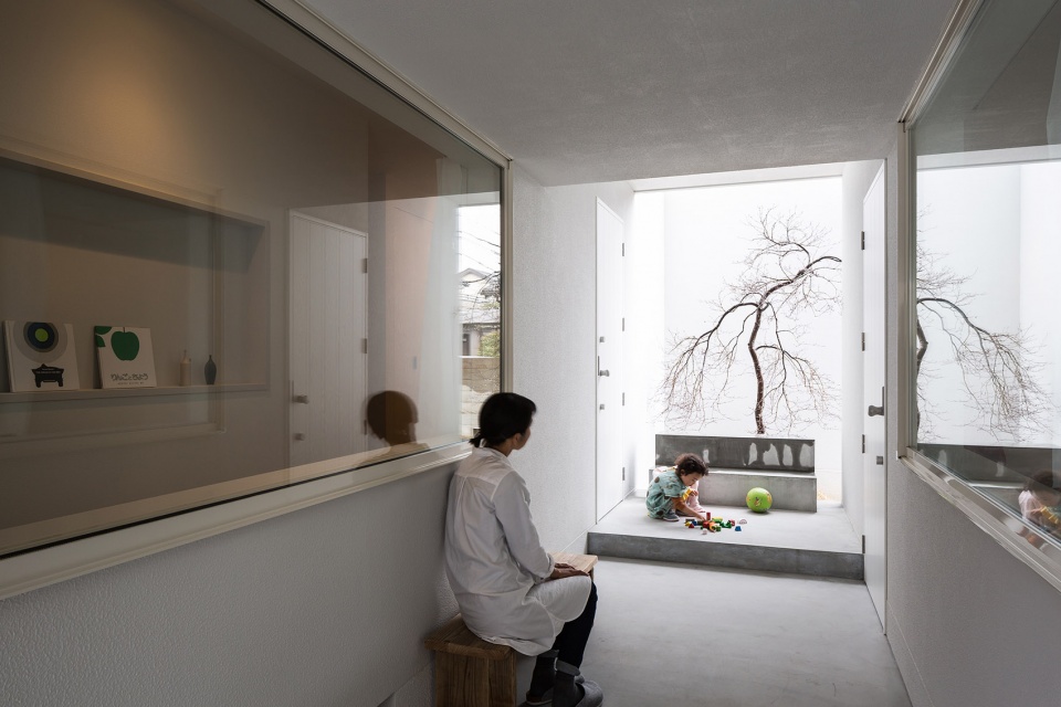 framing house by formkouichi kimura architects