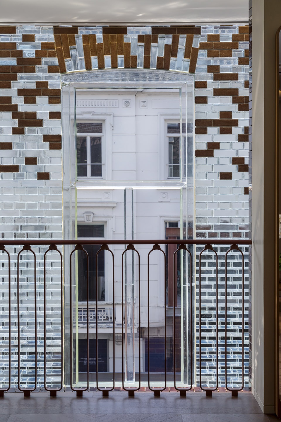 mvrdvs crystal houses hosting new tenant hermes re opens with an even more transparent facade