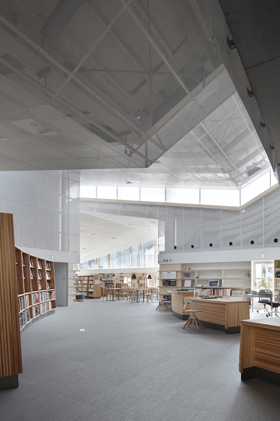 taketa municipal library by takao shiotsuka atelier