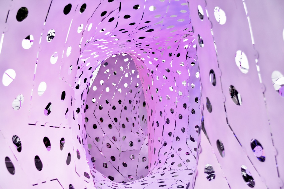 the compound pistil pavilion china by nanjing university of the arts