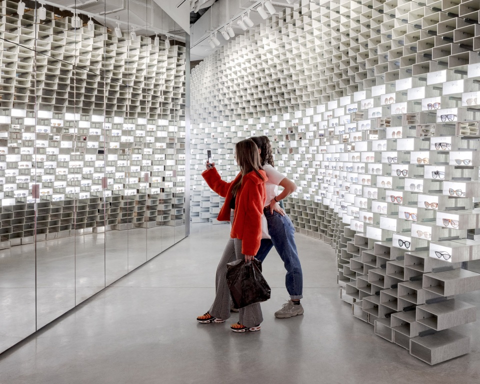 Galeries Lafayette Flagship on Champs Élysées by BIG