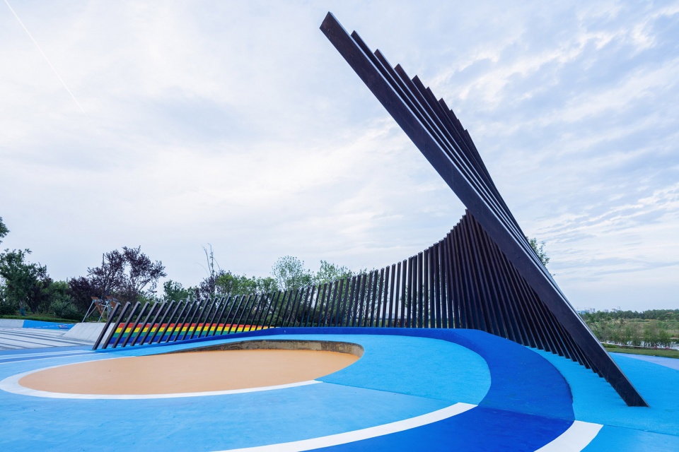 feng river wetland environmental design in xian china by gvl group