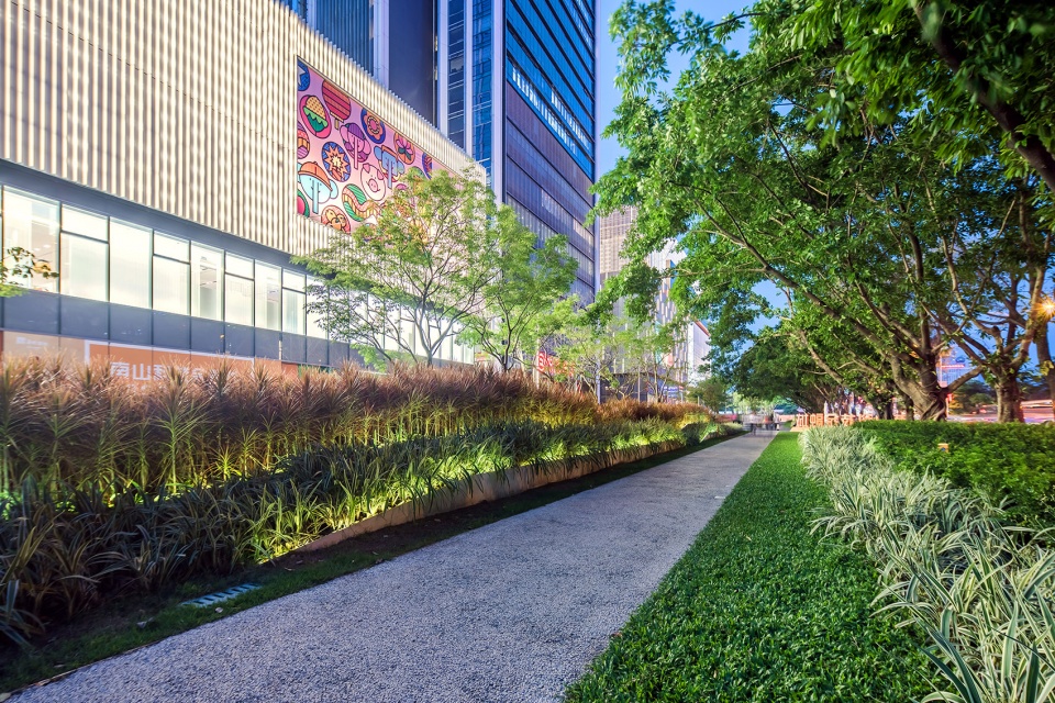 shenzhen landscape innovation of mixc world china by canggula landscape planning and design