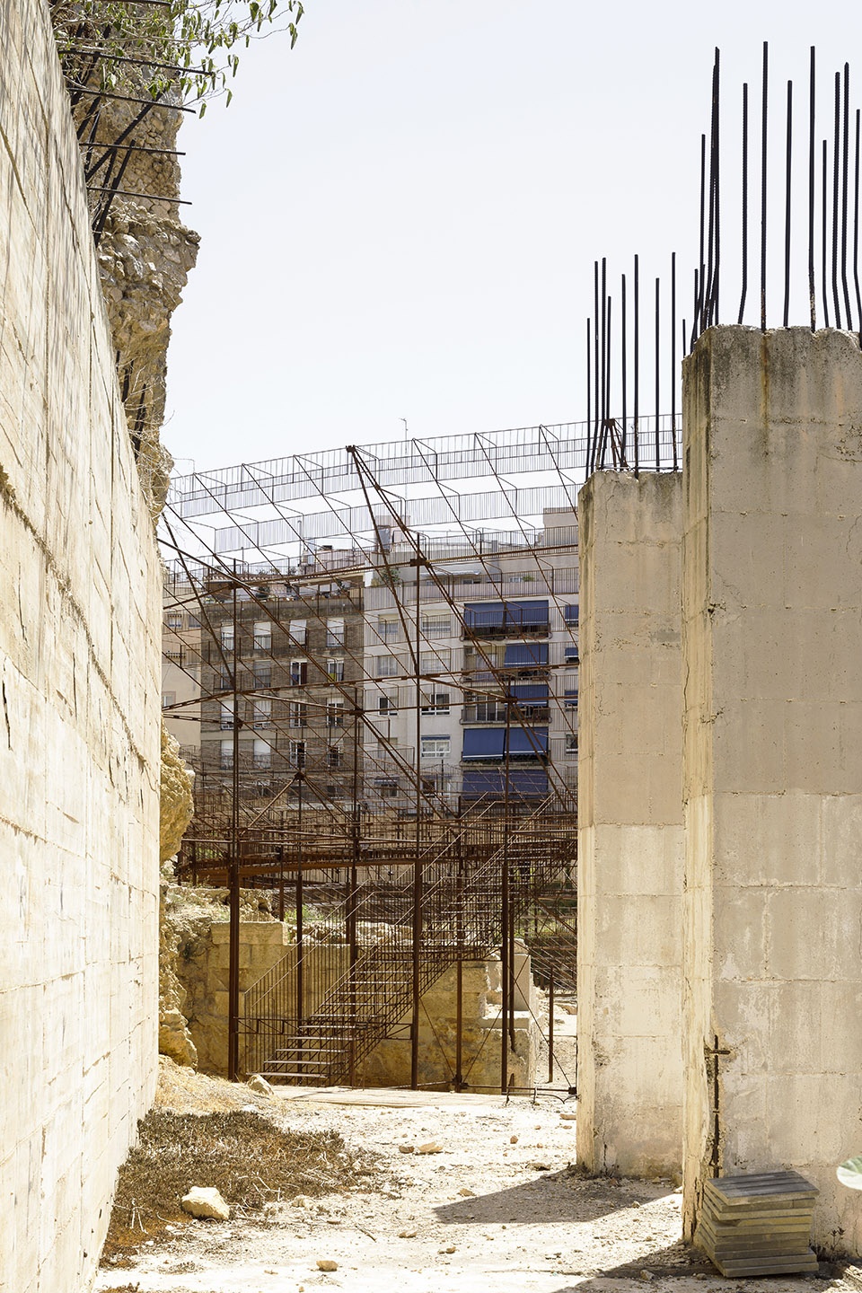 archaeological remains of the ancient roman by toni girones
