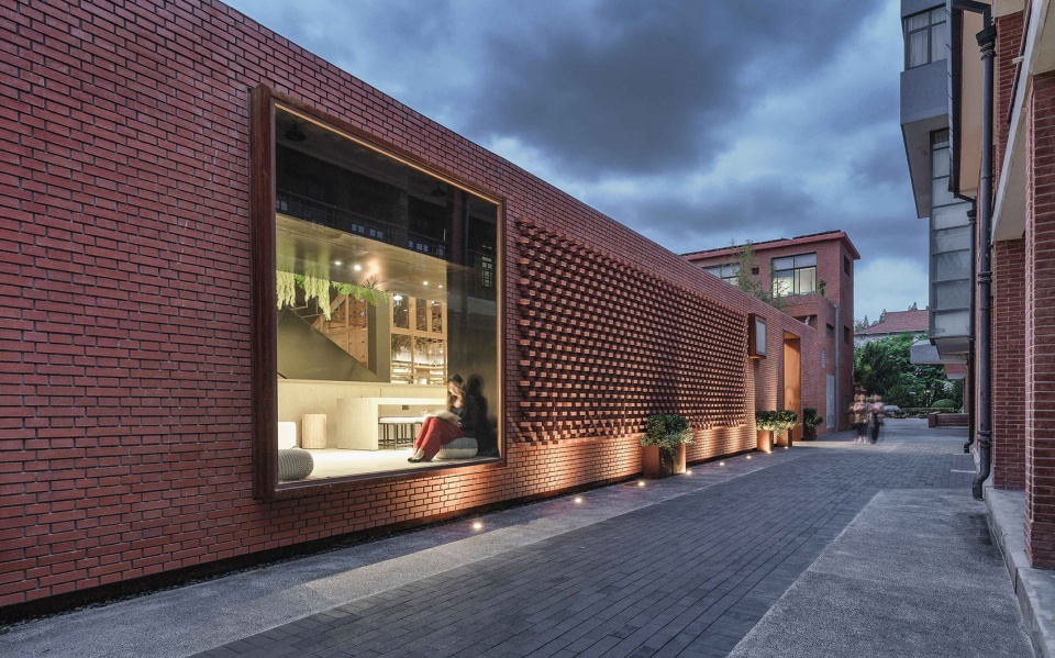 between memory and hope liva riverside book bar reconstruction of east china normal university ecnu china by lacime architects