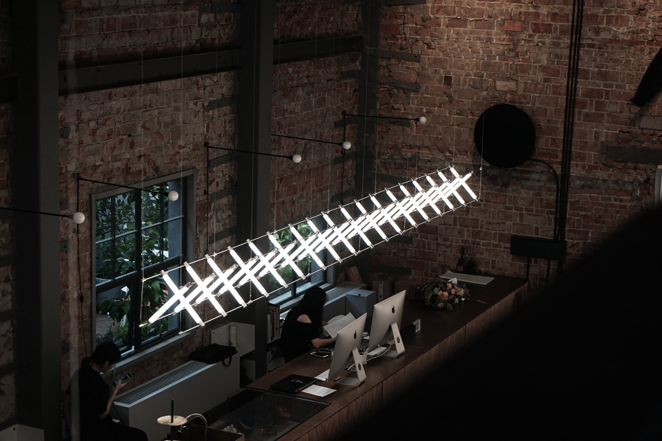 mazha lighting system hangzhou solo exhibition by mario tsai studio