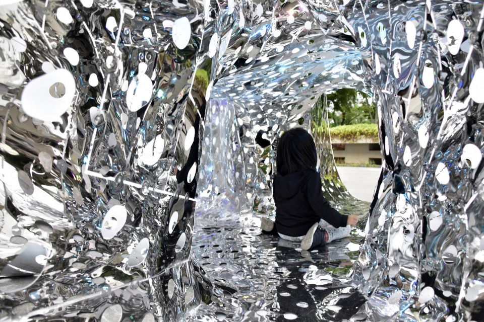the compound pistil pavilion china by nanjing university of the arts