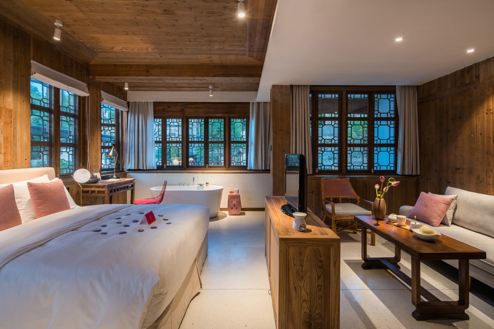 qingmei xueshe shilili hotel in anhui china by g s design