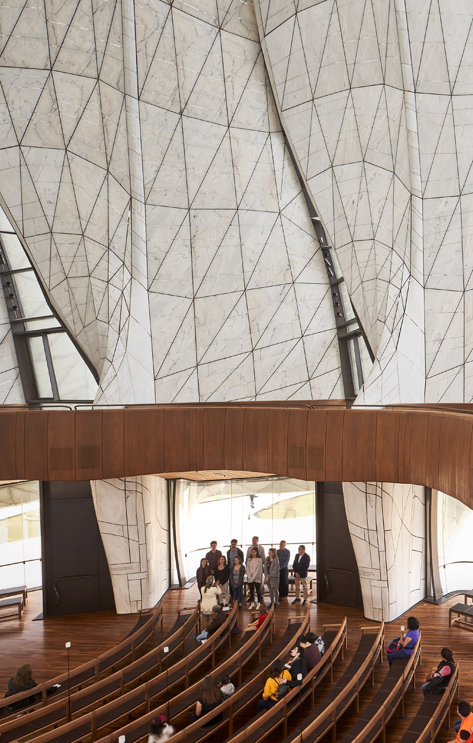 bahai temple of south america by hariri pontarini architects