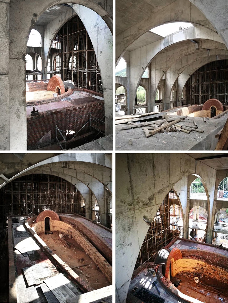 bingding wood kiln in jingdezhen china by azl architects