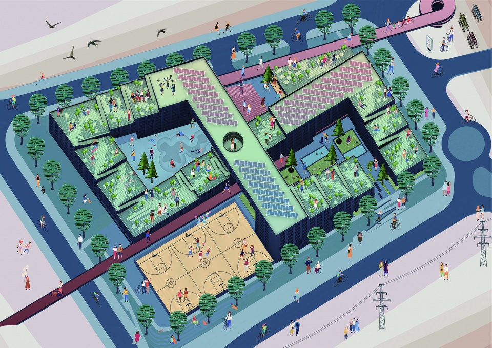 chinese university of hong kongshenzhen phase ii schematic design by node urbanus tao archi union