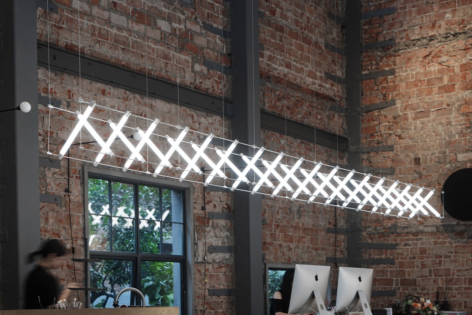 mazha lighting system hangzhou solo exhibition by mario tsai studio