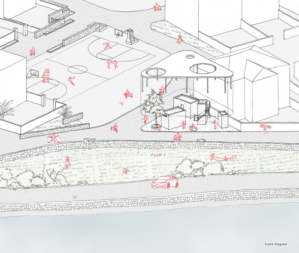 public toilet at sanchakou in zhejiang china by shulin architectural design