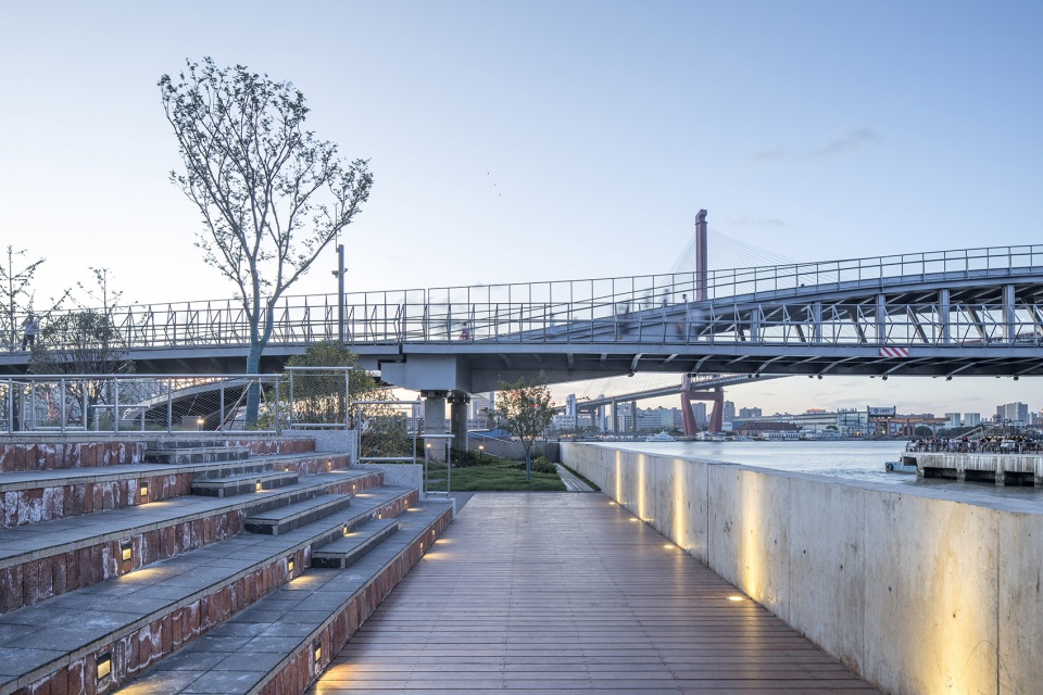 yangjing canal pedestrian bridge china by atelier liu yuyang architects