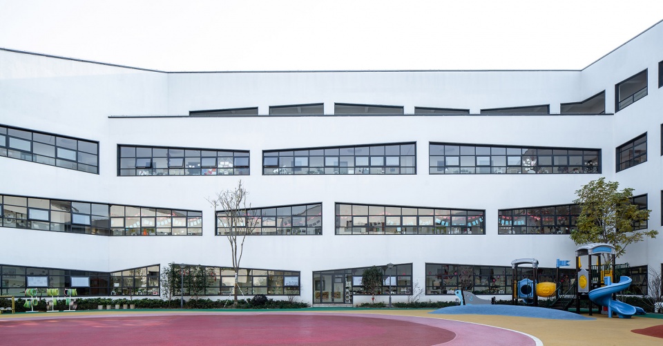 nanxun town center kindergarten new site extension project china by the architectural design research institute of zhejiang university