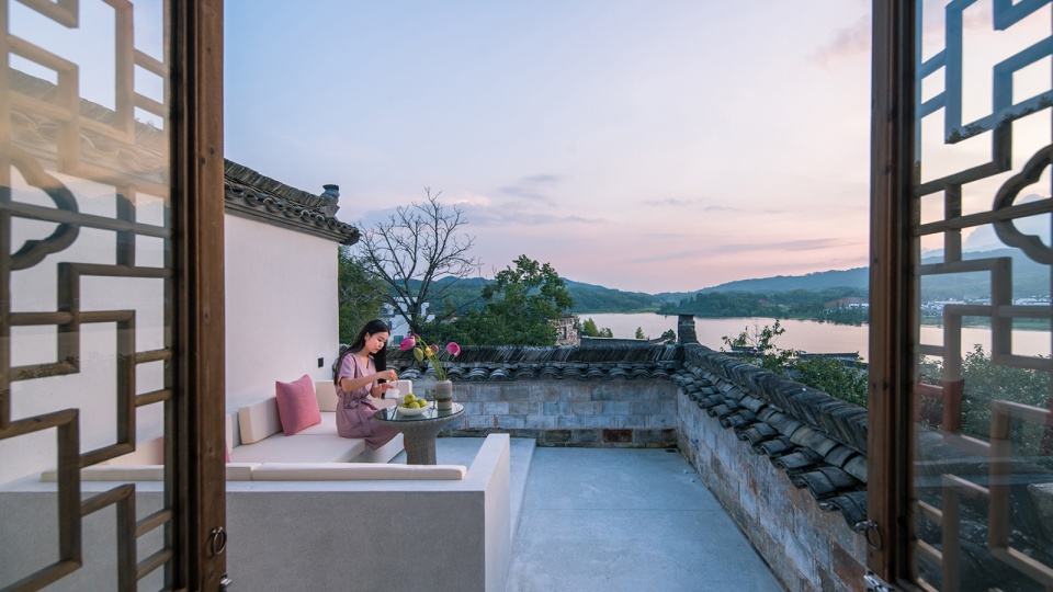qingmei xueshe shilili hotel in anhui china by g s design