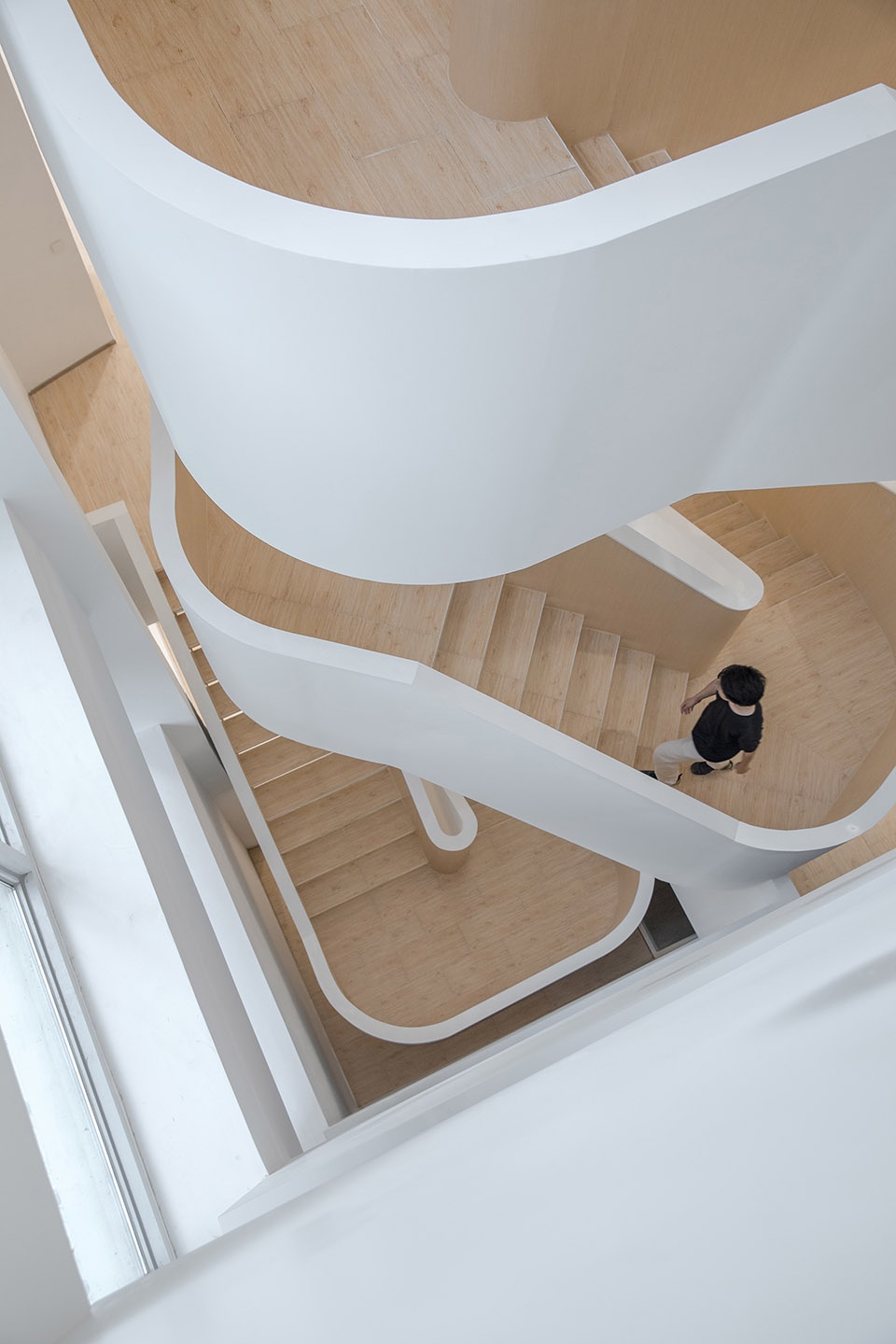 soften the presence renovation of jingan business building china by archunits